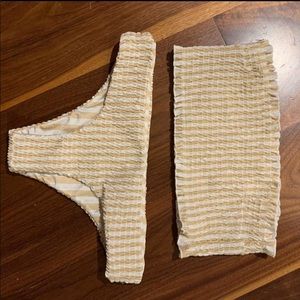 Faithfull the Brand Striped Bikini